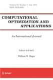 Computational Optimization and Applications《计算优化及其应用》