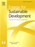 Energy for Sustainable Development《能源可持续发展》