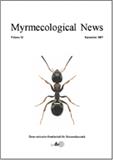 Myrmecological News《蚁学新闻》