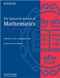The Quarterly Journal of Mathematics《数学季刊杂志》