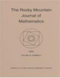 Rocky Mountain Journal of Mathematics《洛基山数学杂志》