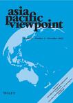 Asia Pacific Viewpoint《亚太视角》