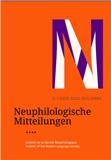 Neuphilologische Mitteilungen《现代语言学会通报》