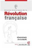 Annales historiques de la Révolution française（或：ANNALES HISTORIQUES DE LA REVOLUTION FRANCAISE）《法国革命史纪事》