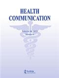 Health Communication《健康传播》