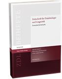 Zeitschrift für Dialektologie und Linguistik（或：ZEITSCHRIFT FUR DIALEKTOLOGIE UND LINGUISTIK）《方言学与语言学杂志》