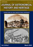 天文学历史与遗产期刊（英文）（Journal of Astronomical History and Heritage）（国际刊号）