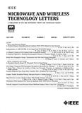 IEEE Microwave and Wireless Technology Letters《IEEE微波与无线技术快报》（原：IEEE Microwave and Wireless Components Letters）