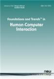 Foundations and Trends in Human-Computer Interaction《FnT人机交互》